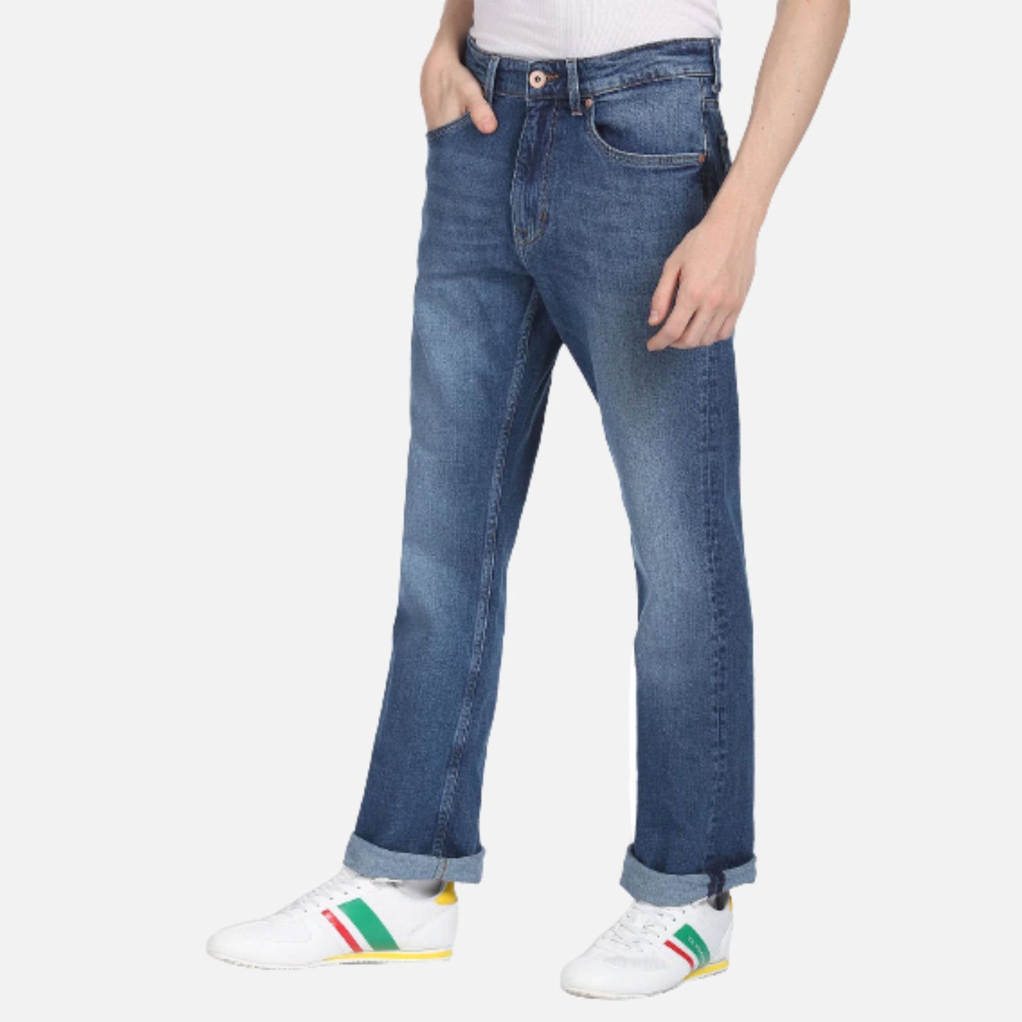 Connor Bootcut Mid Rise Jeans