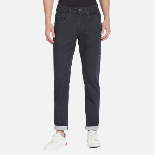 Rinsed Slim Tapered Fit Jeans