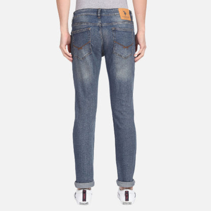 Mid Rise Brandon Slim Tapered Jeans