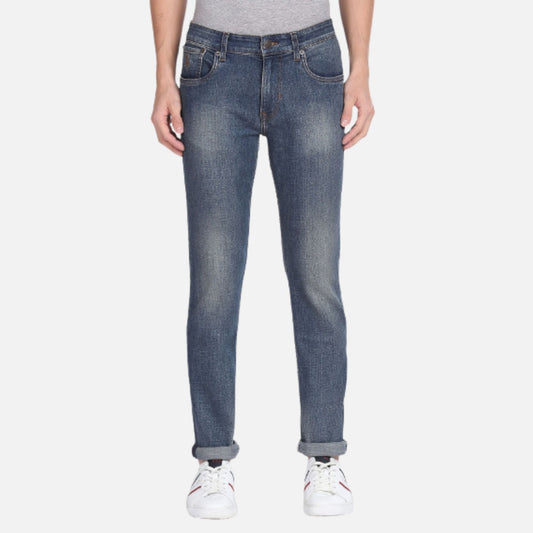 Mid Rise Brandon Slim Tapered Jeans