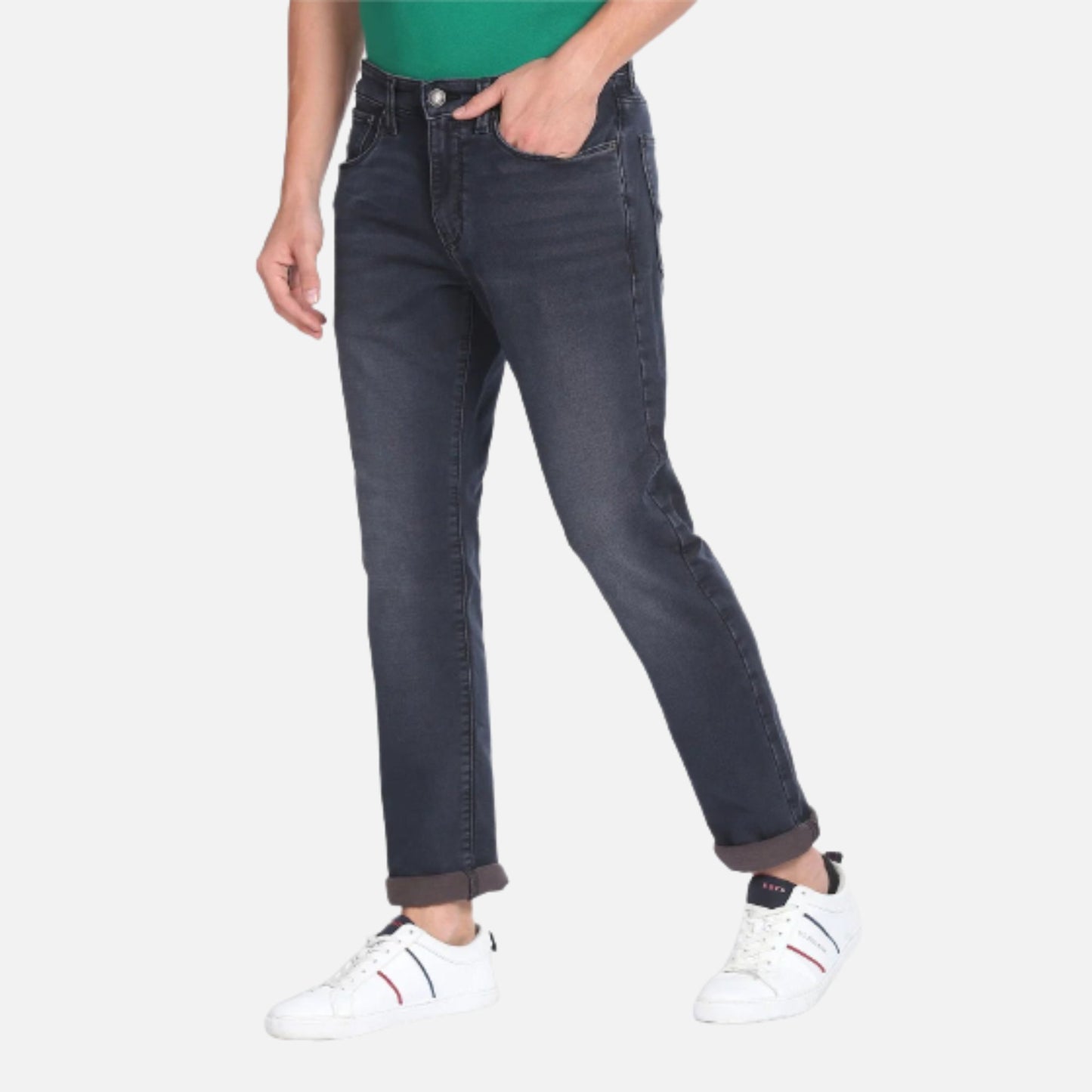 Brandon Slim Tapered Stone Wash Jeans