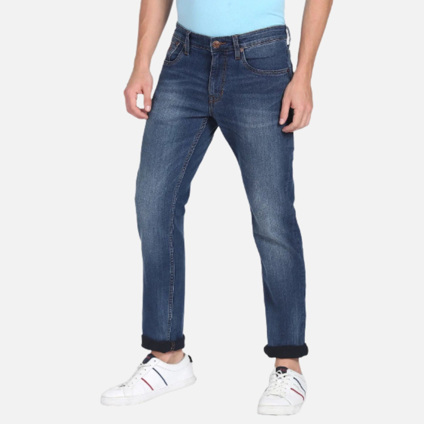 Brandon Slim Tapered Stone Wash Jeans