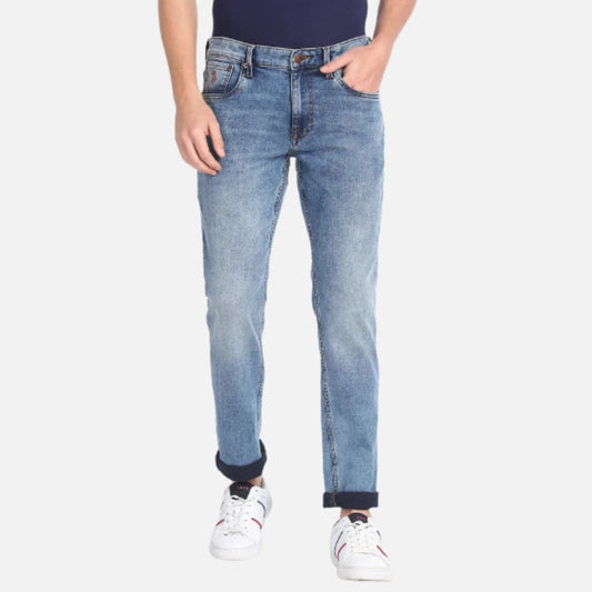 Brandon Slim Tapered Stone Wash Jeans