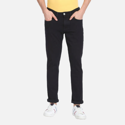 Mid Rise Brandon Slim Tapered Fit Jeans