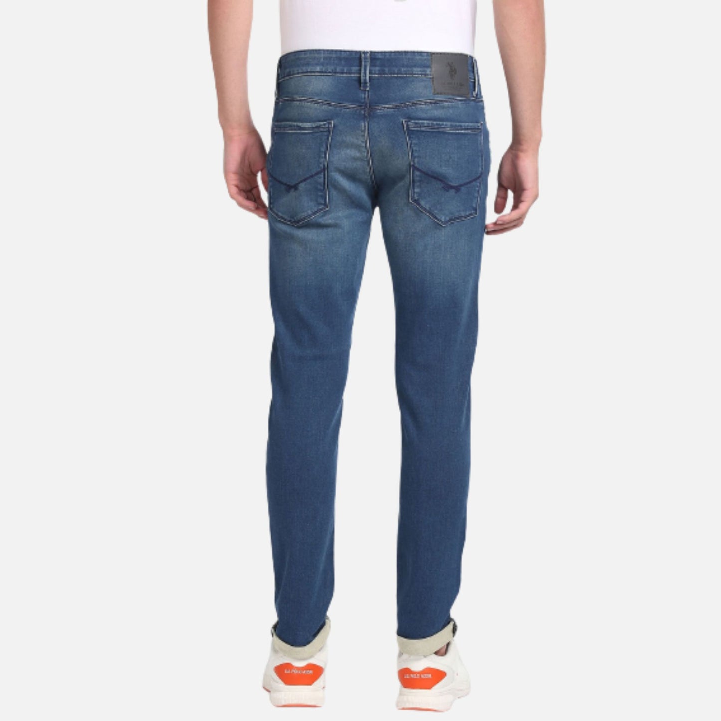 Brandon Slim Tapered Fit Blue Jeans