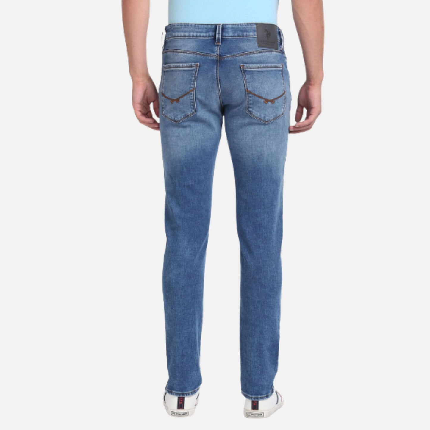 Brandon Slim Tapered Fit Blue Jeans