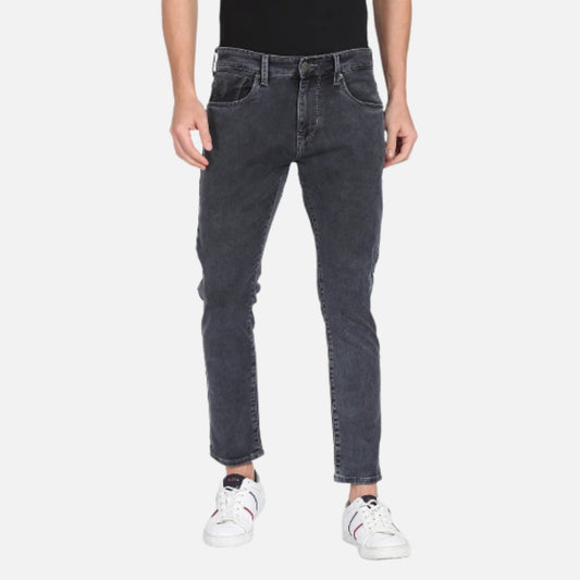 Henry Cropped Acid Wash Jeans