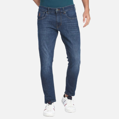 Recycled Cotton Cropped Jeans