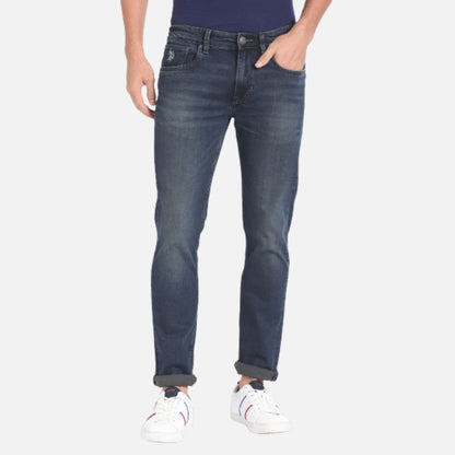 Regallo Skinny Fit Blue Jeans