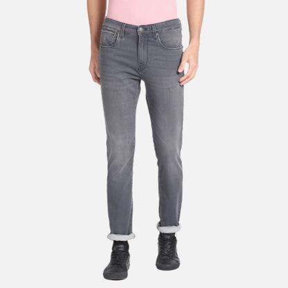 Regallo Skinny Fit Stone Wash Jeans