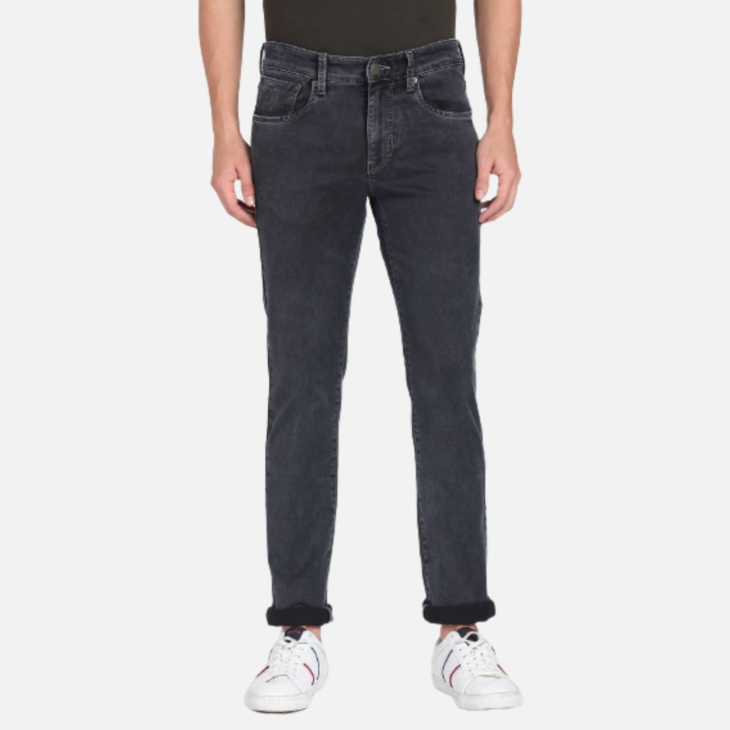 Regallo Skinny Fit Twill Jeans