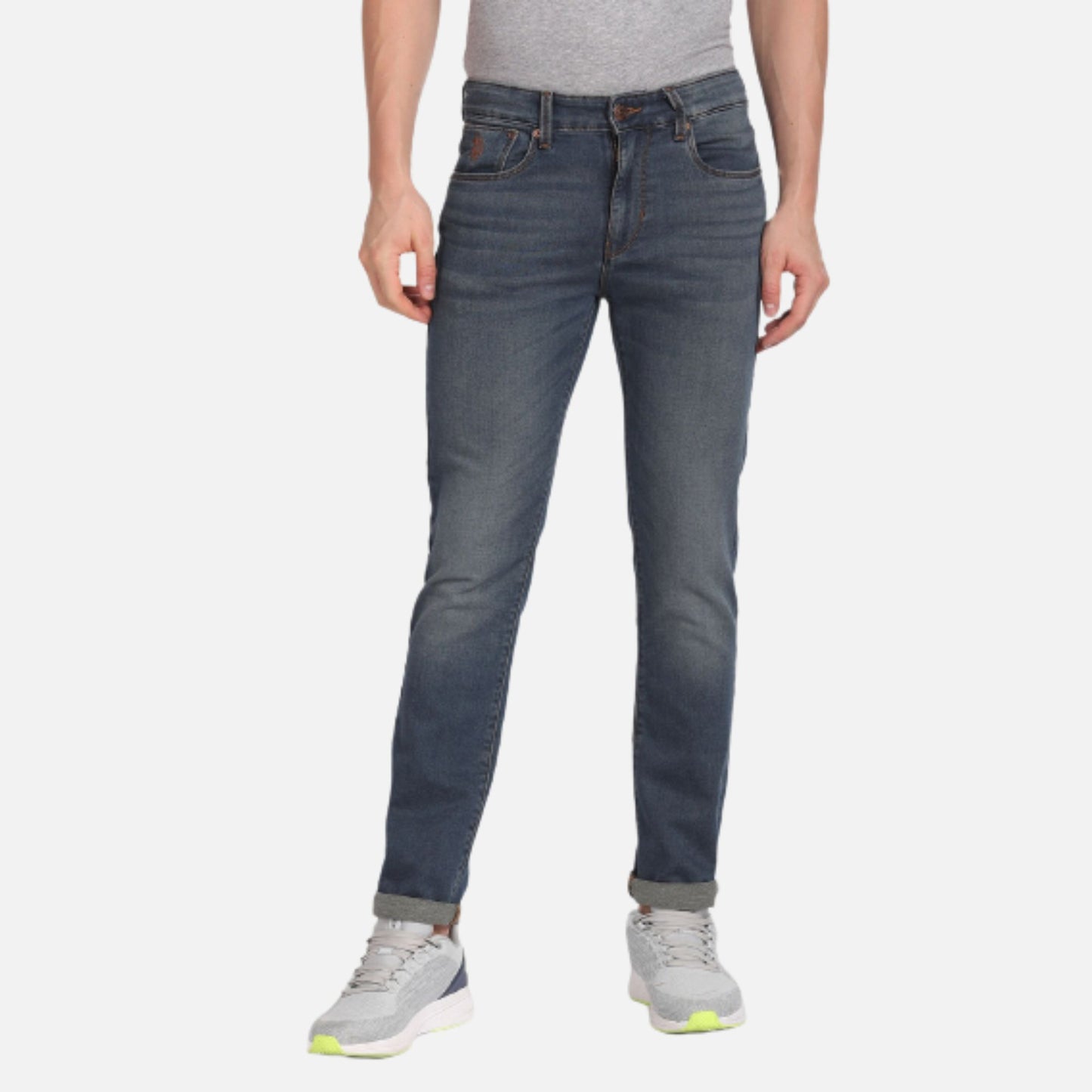 Regallo Skinny Fit Blue Jeans