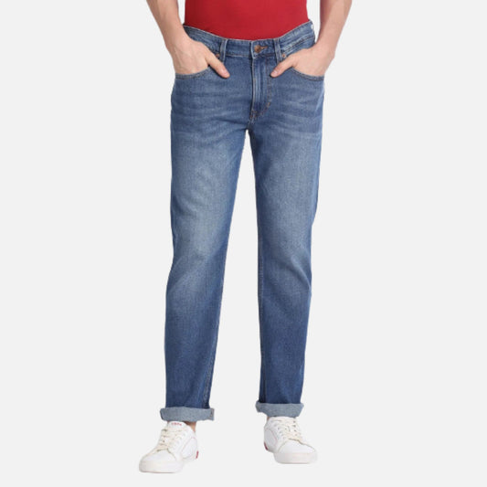 Harold Slim Straight Stone Wash Jeans