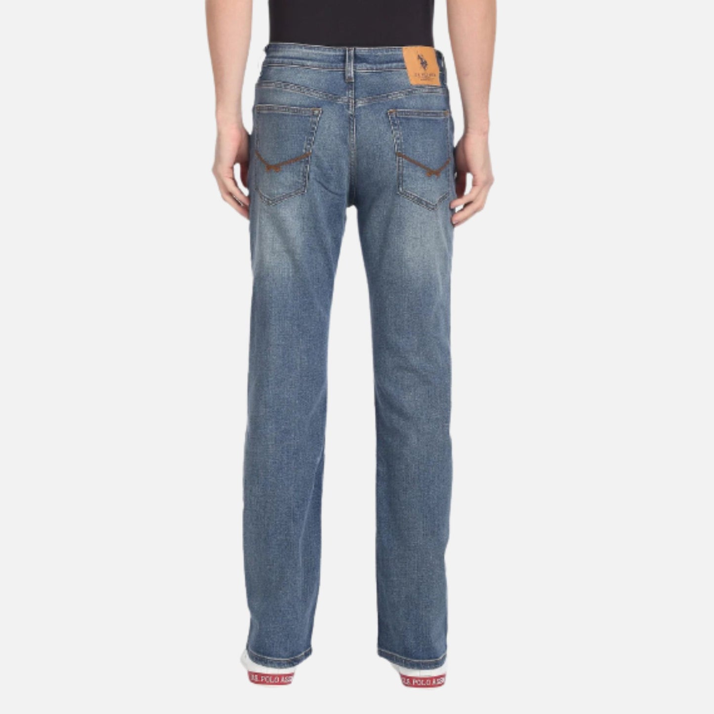 Stone Wash Connor Bootcut Jeans