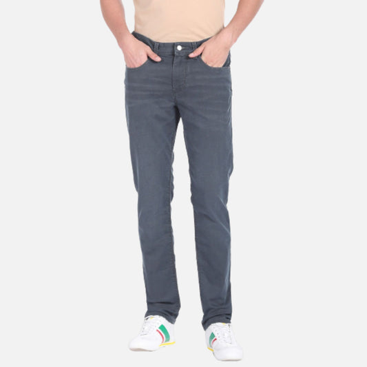 Brandon Slim Tapered Fit Grey Jeans