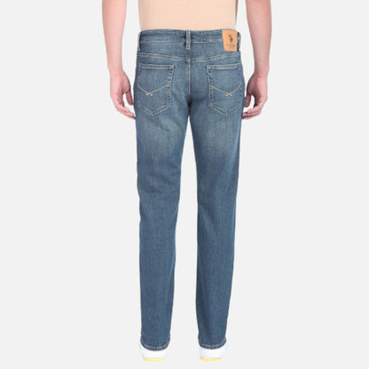 Brandon Slim Tapered Fit Blue Jeans