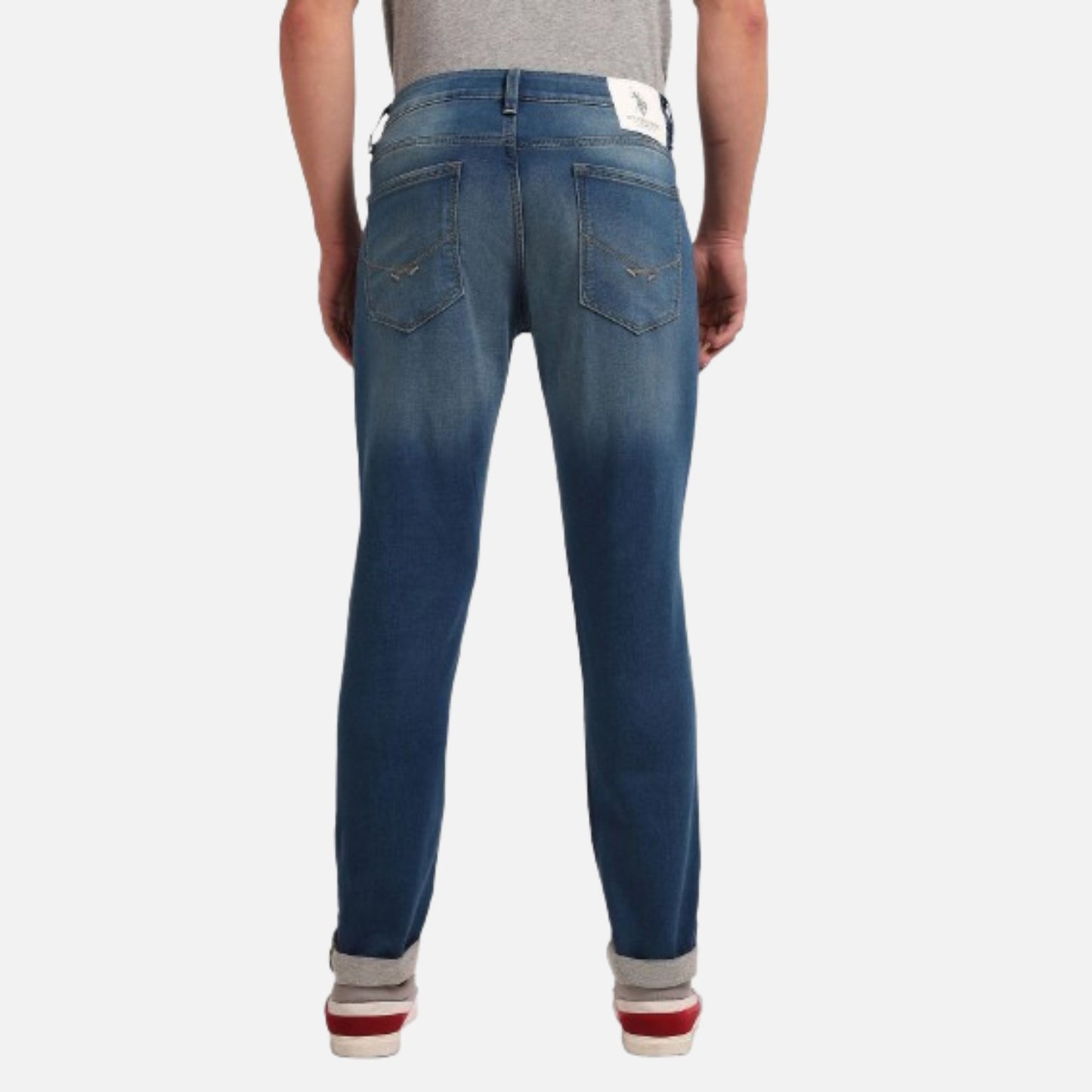 Brandon Slim Tapered Fit Blue Jeans