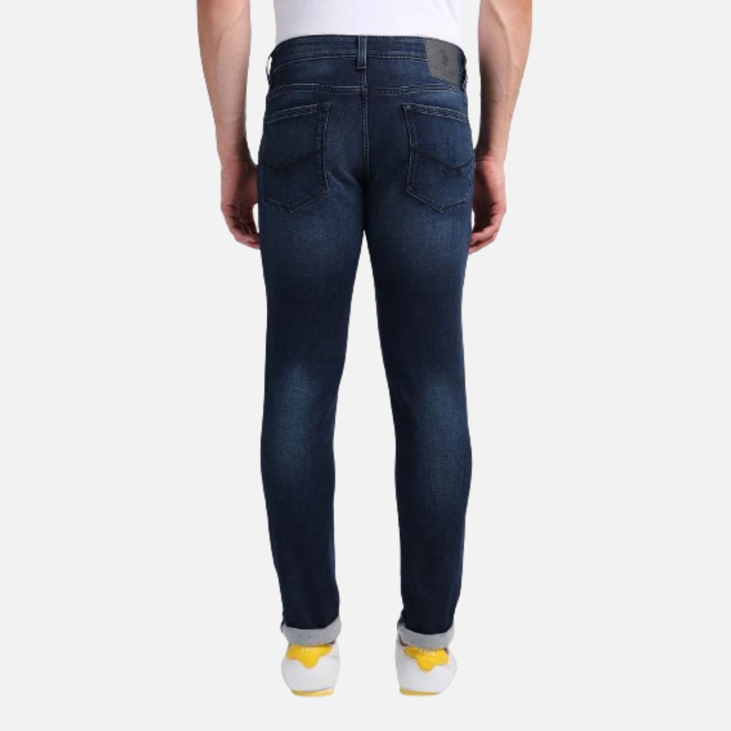 Brandon Slim Tapered Fit Blue Jeans