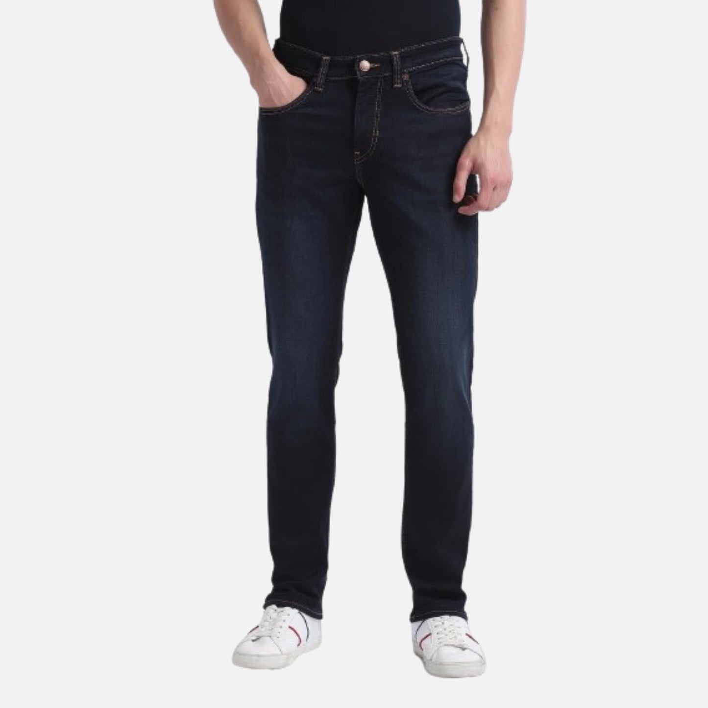 Brandon Slim Tapered Blue Jeans