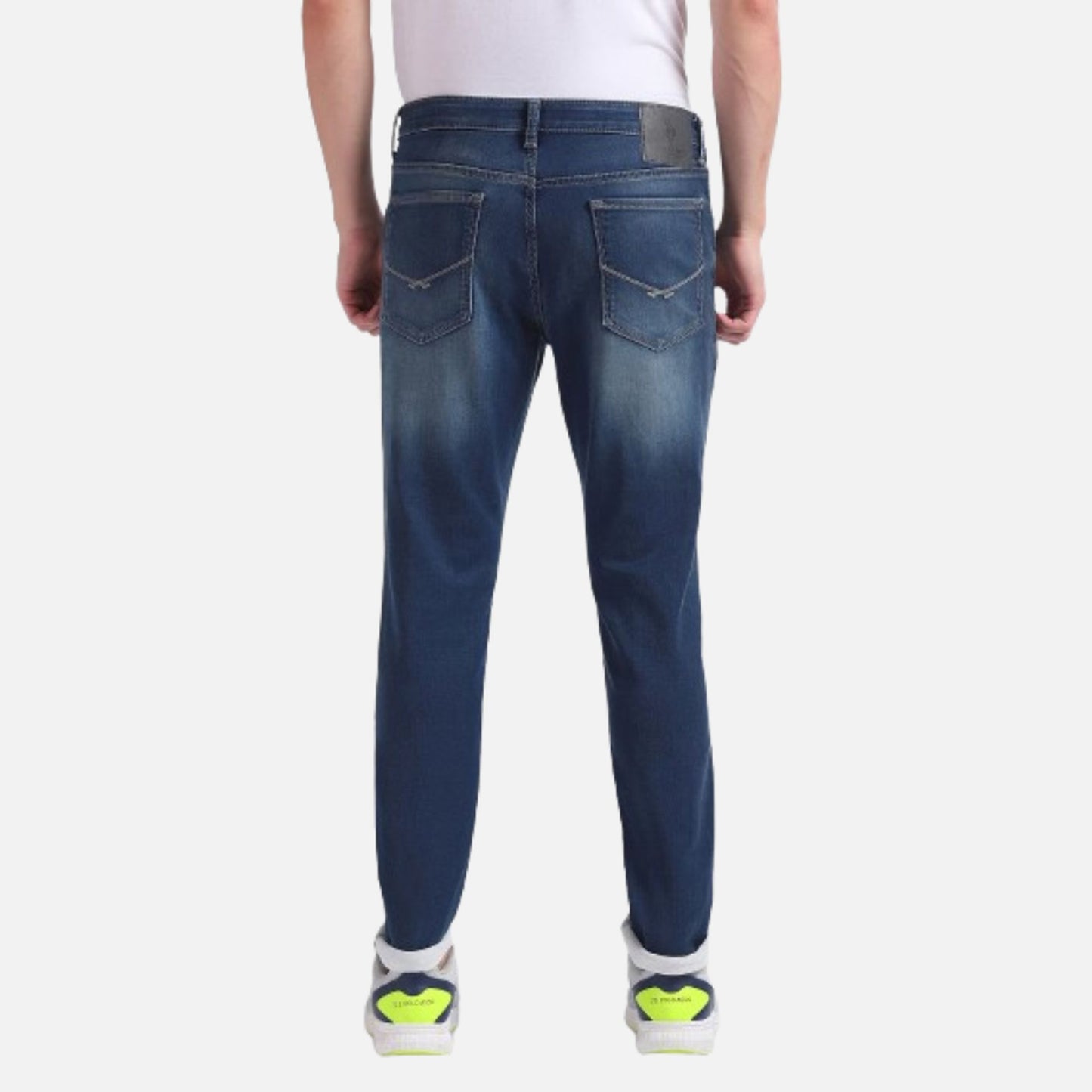 Brandon Slim Tapered Blue Jeans