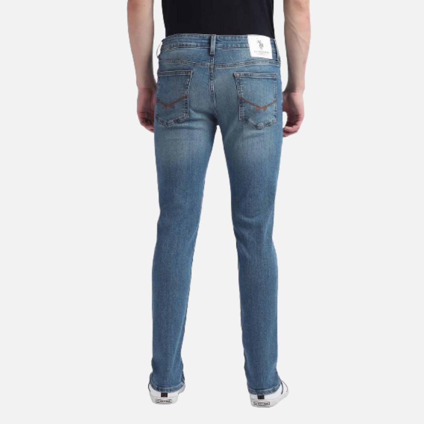 Brandon Slim Tapered Blue Jeans