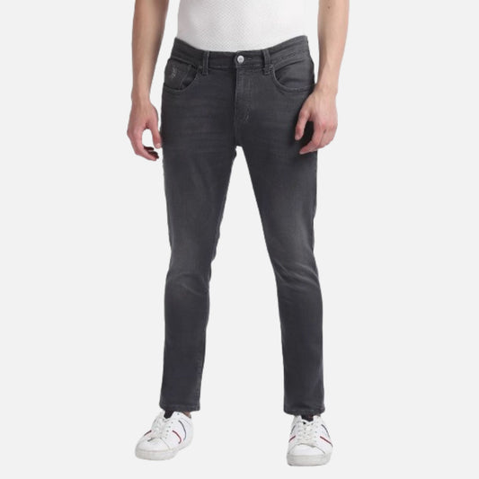 Henry Cropped Fit Grey Jeans