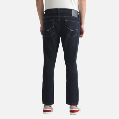 Henry Tapered Cropped Fit Blue Jeans