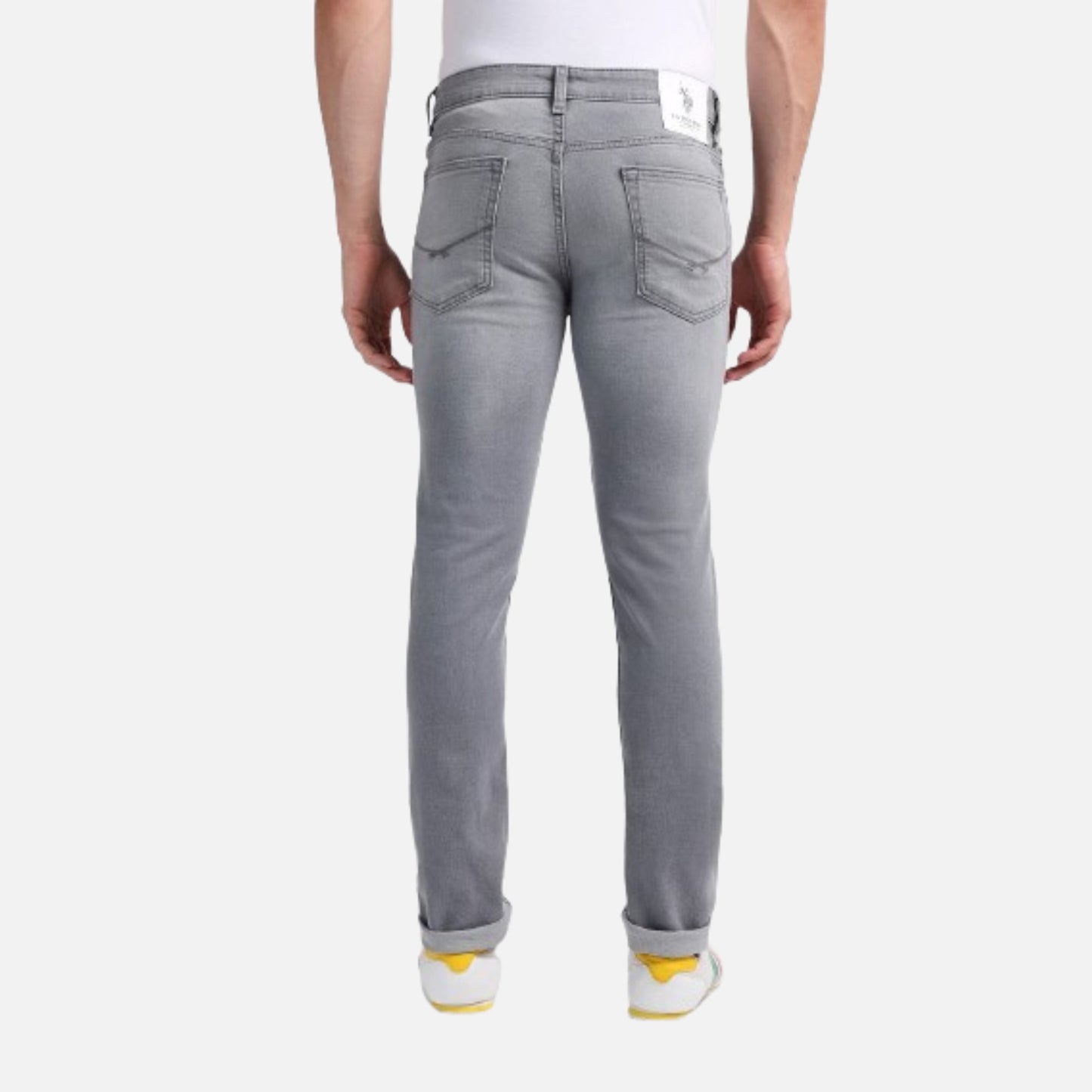 Regallo Skinny Fit Grey Jeans