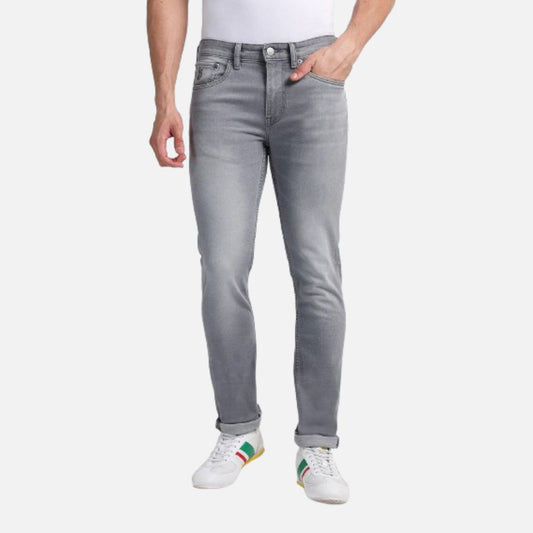 Regallo Skinny Fit Grey Jeans