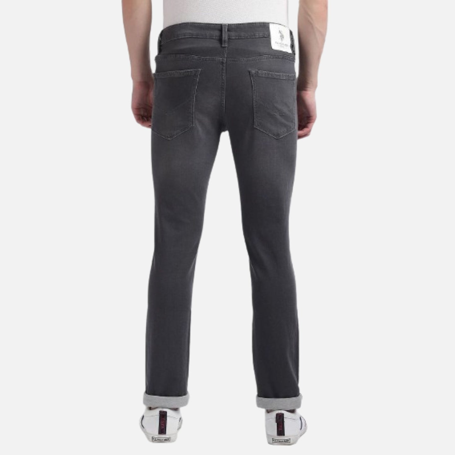 Regallo Skinny Fit Grey Jeans