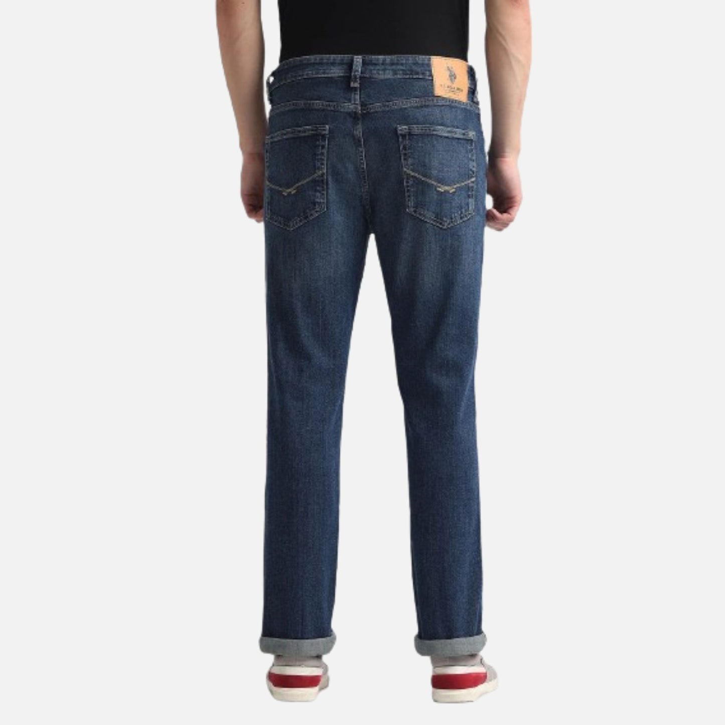 Harold Slim Straight Fit Blue Jeans