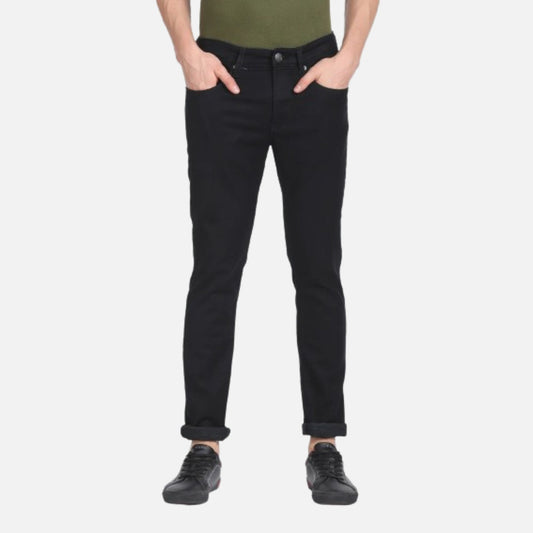 Mid Rise Brandon Slim Tapered Fit Jeans