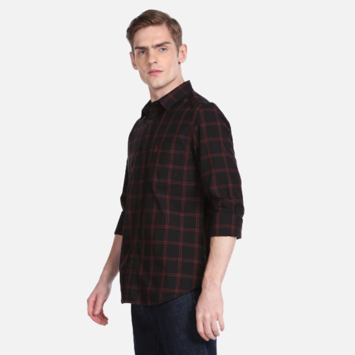 Outdoor Check Cotton Shirt