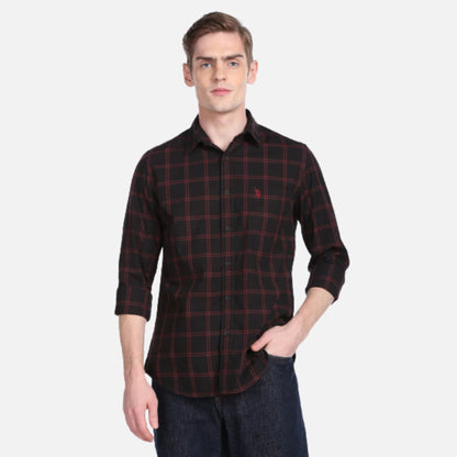 Outdoor Check Cotton Shirt