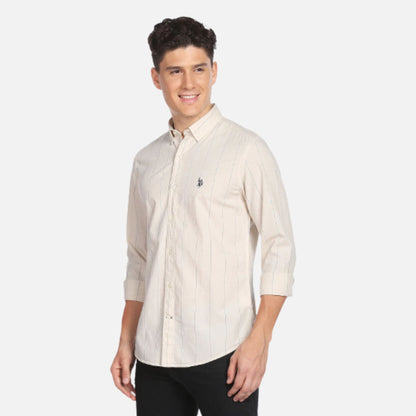 Iconic Linen Cotton Stripe Shirt