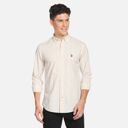 Iconic Linen Cotton Stripe Shirt