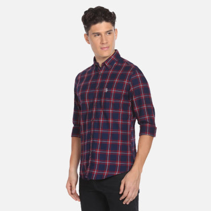 Heathered Tartan Check Shirt