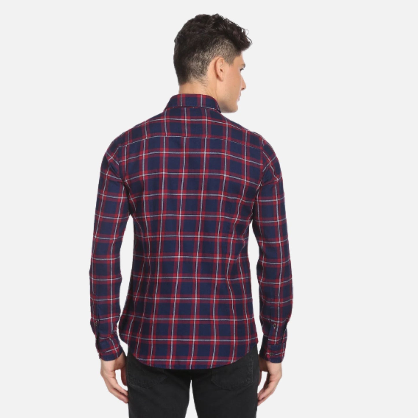 Heathered Tartan Check Shirt