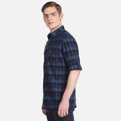 Indigo Vat Check Shirt