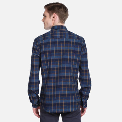 Indigo Vat Check Shirt