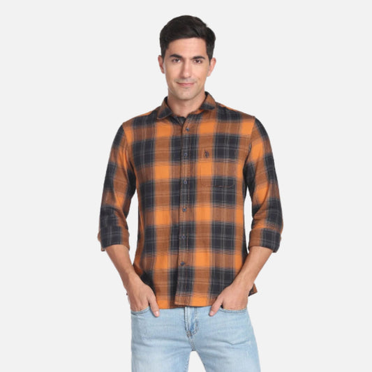 Tartan Check Twill Shirt