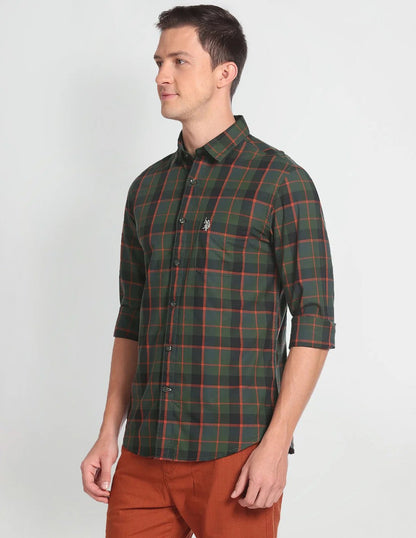 Tartan Check Cotton Shirt