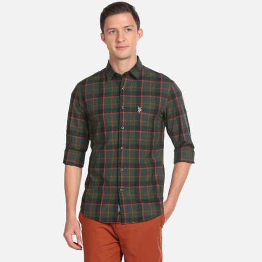 Tartan Check Cotton Shirt