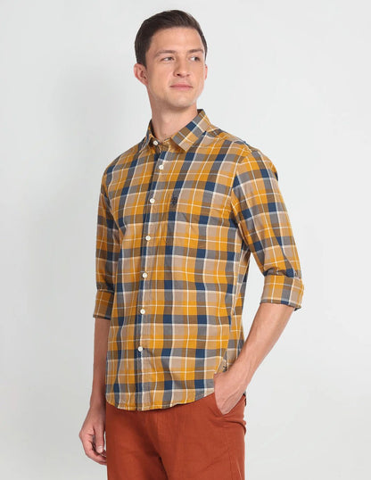 Tartan Check Cotton Shirt