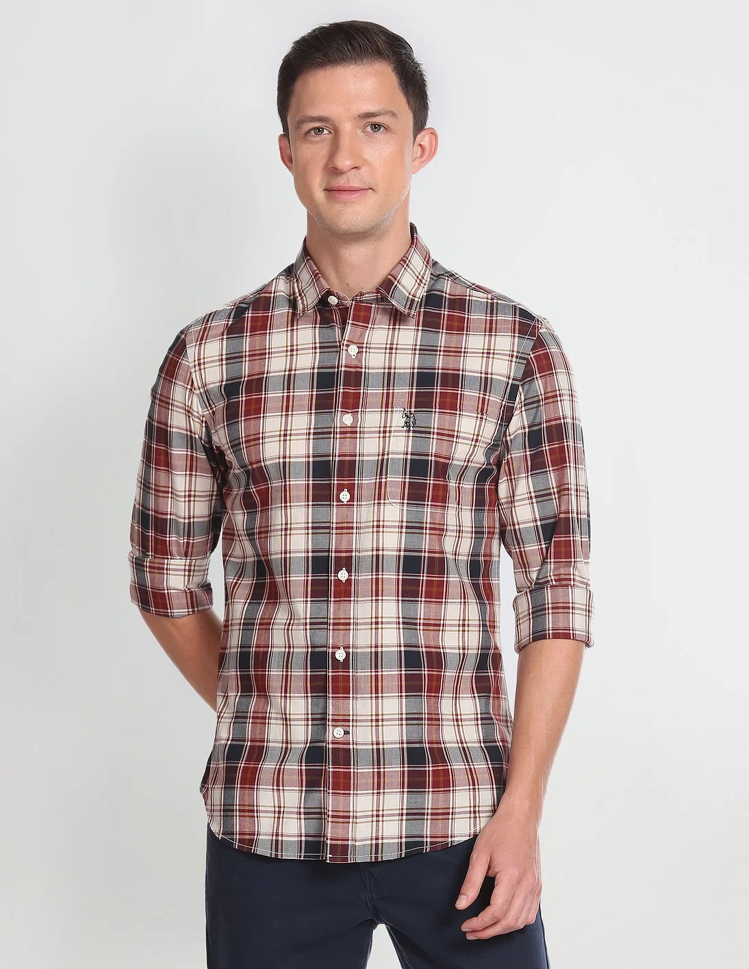 Tartan Check Cotton Shirt