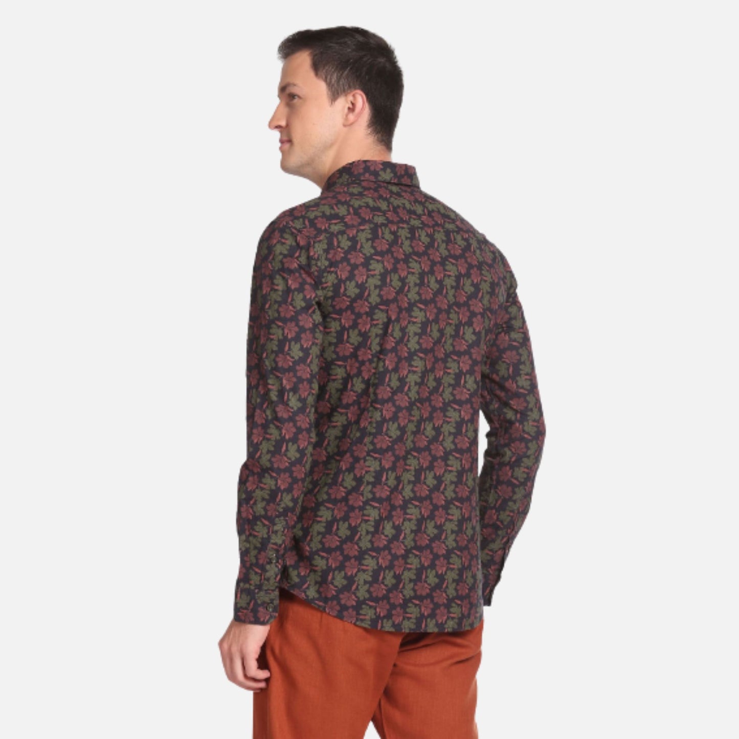 Floral Print Cotton Shirt