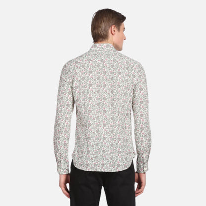 Floral Print Pure Cotton Shirt