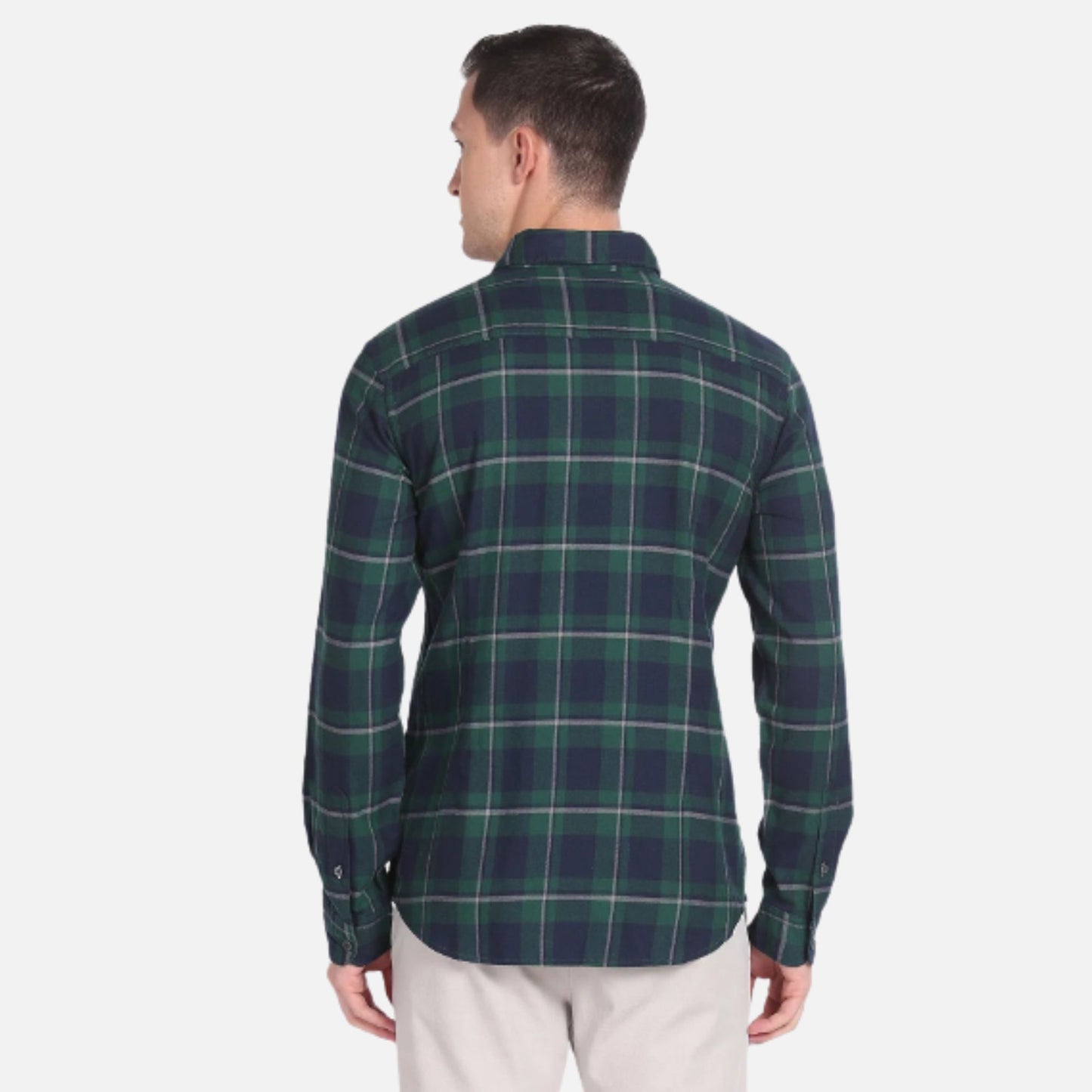 Tartan Check Slim Fit Twill Shirt