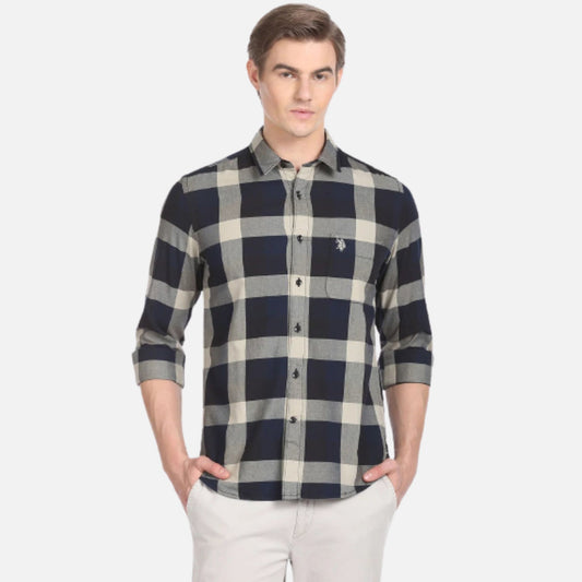 Tartan Check Twill Shirt