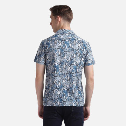 Floral Print Cotton Shirt